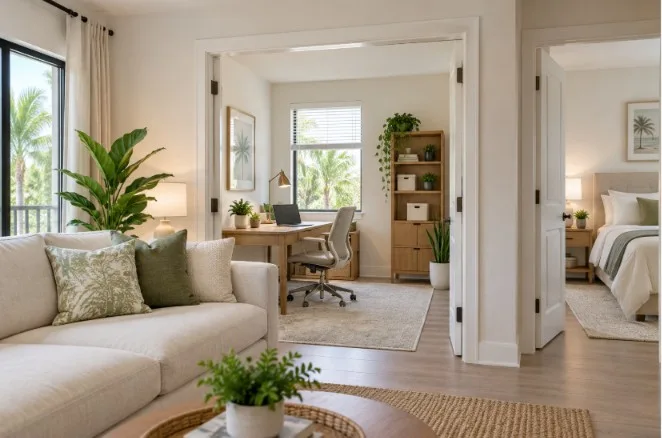 One-Bedroom or Den? Choosing Ft Myers Apartments for Rent When You Work From Home