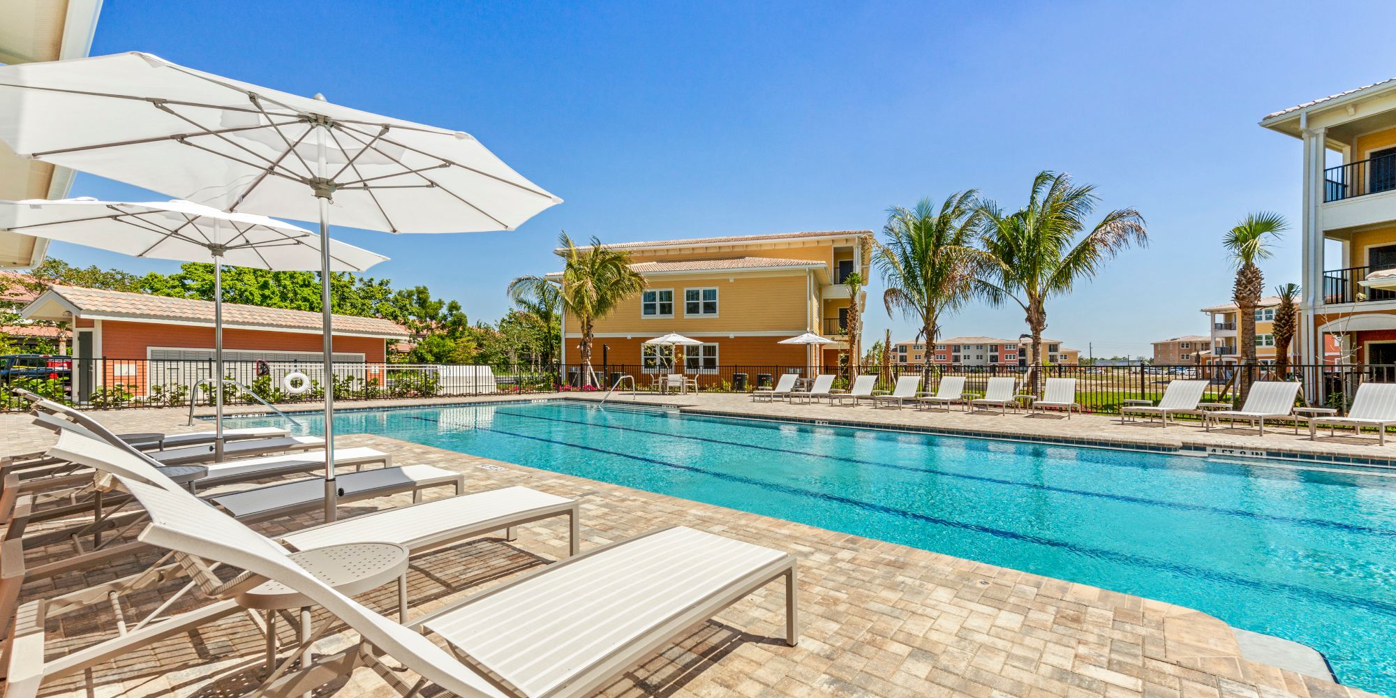 Millennium Apartments' Swimming Pool Area